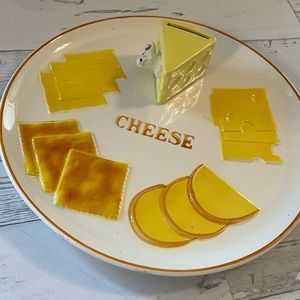 Vintage Lefton Cheese Plate